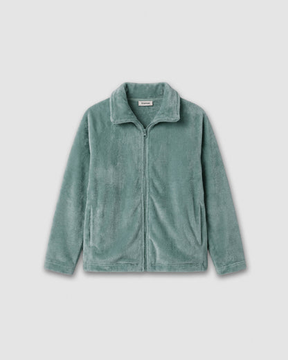 Sudadera coral verde francés