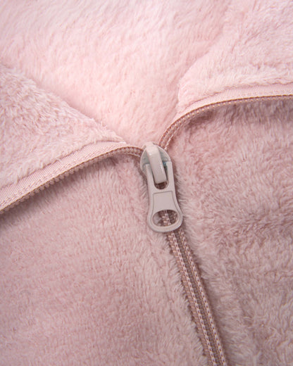 Sweat-shirt corail pour femme