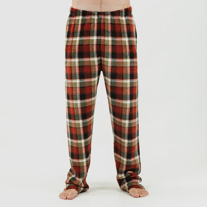 Pijama coral masculino verde Lucho