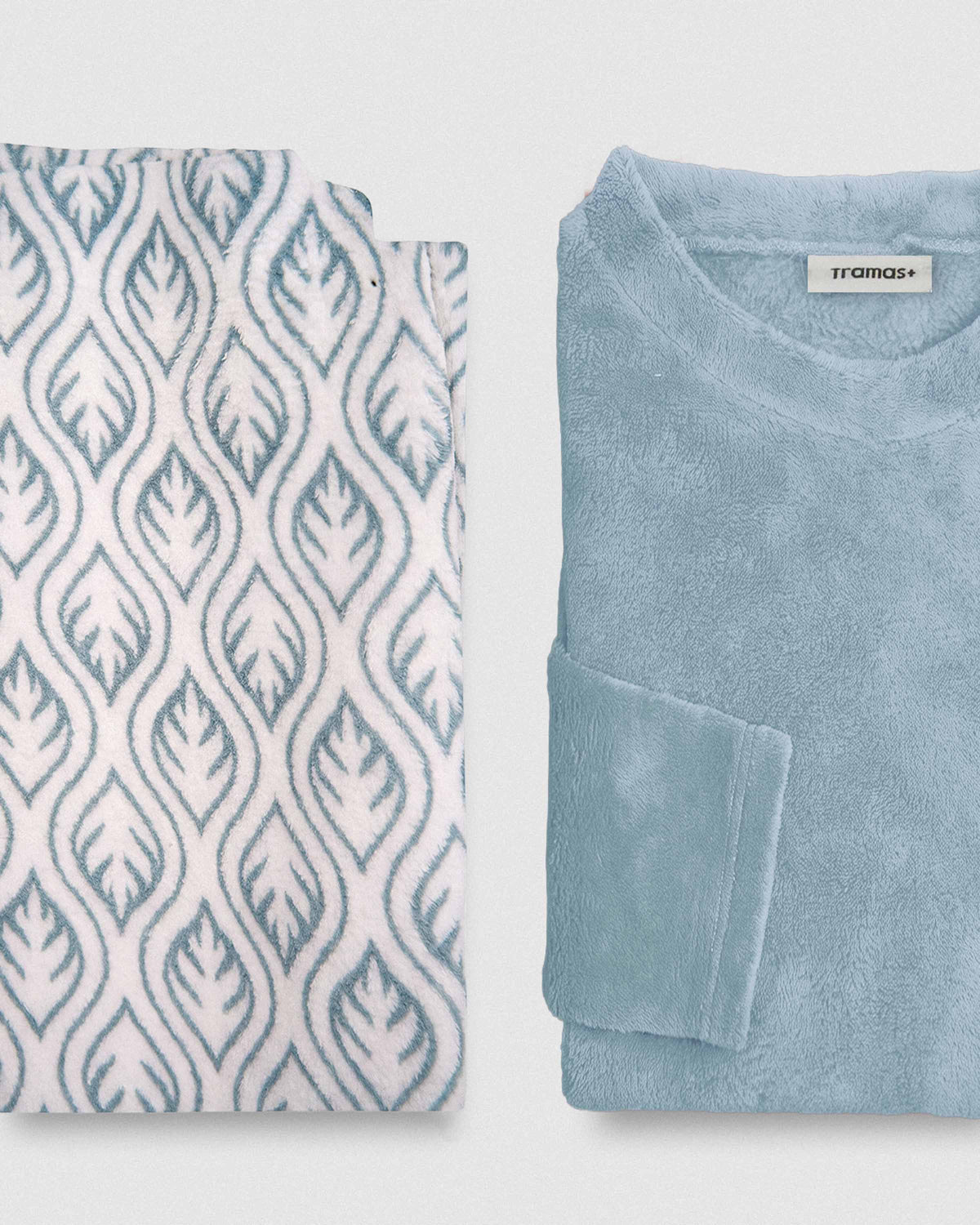 Pijama coral bibury azul