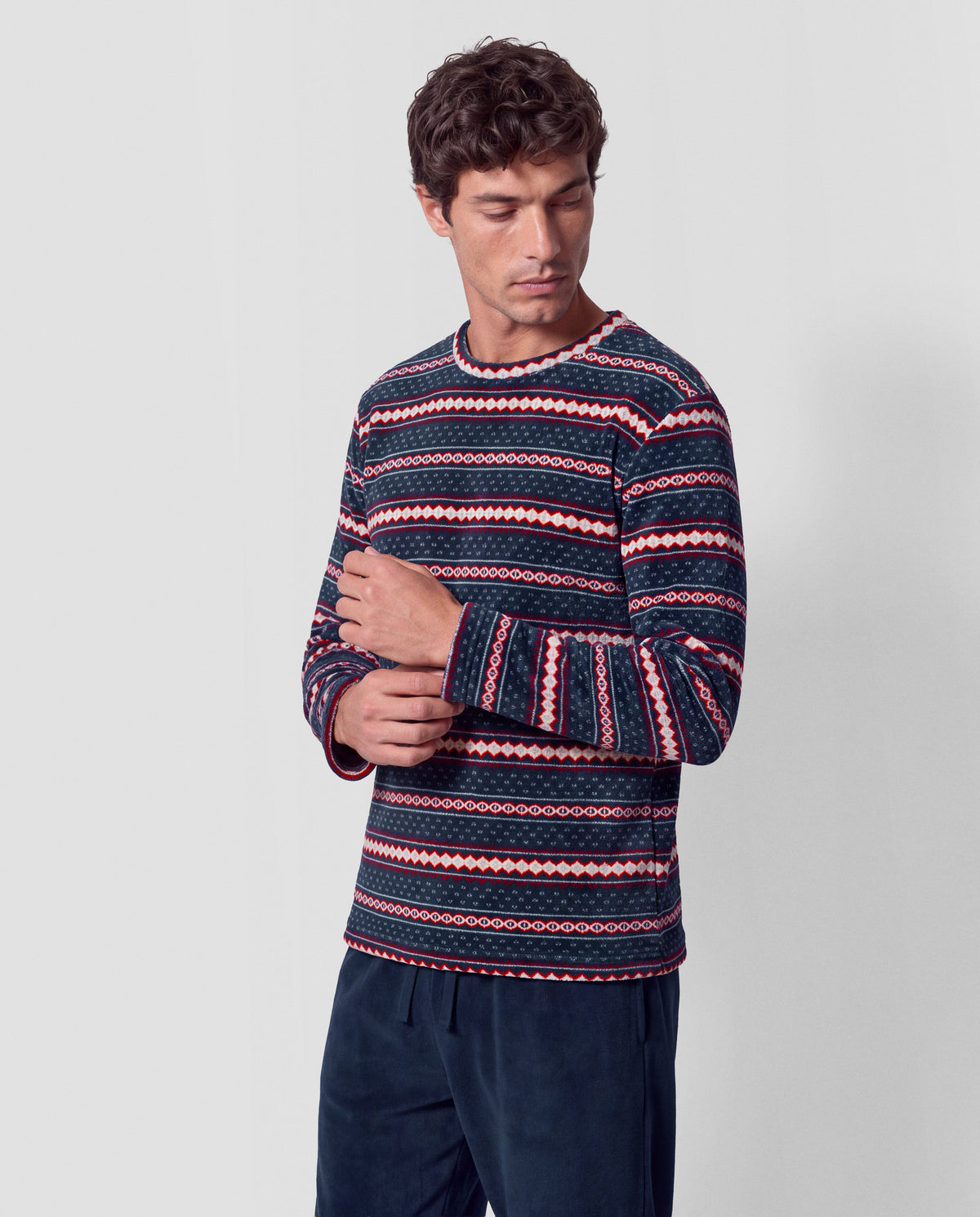 Cronos Marine Pyjama Corail Homme