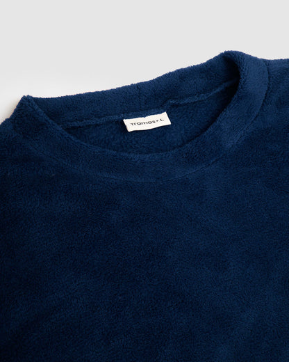 Pigiama corallo a quadri Tuc blu Navy