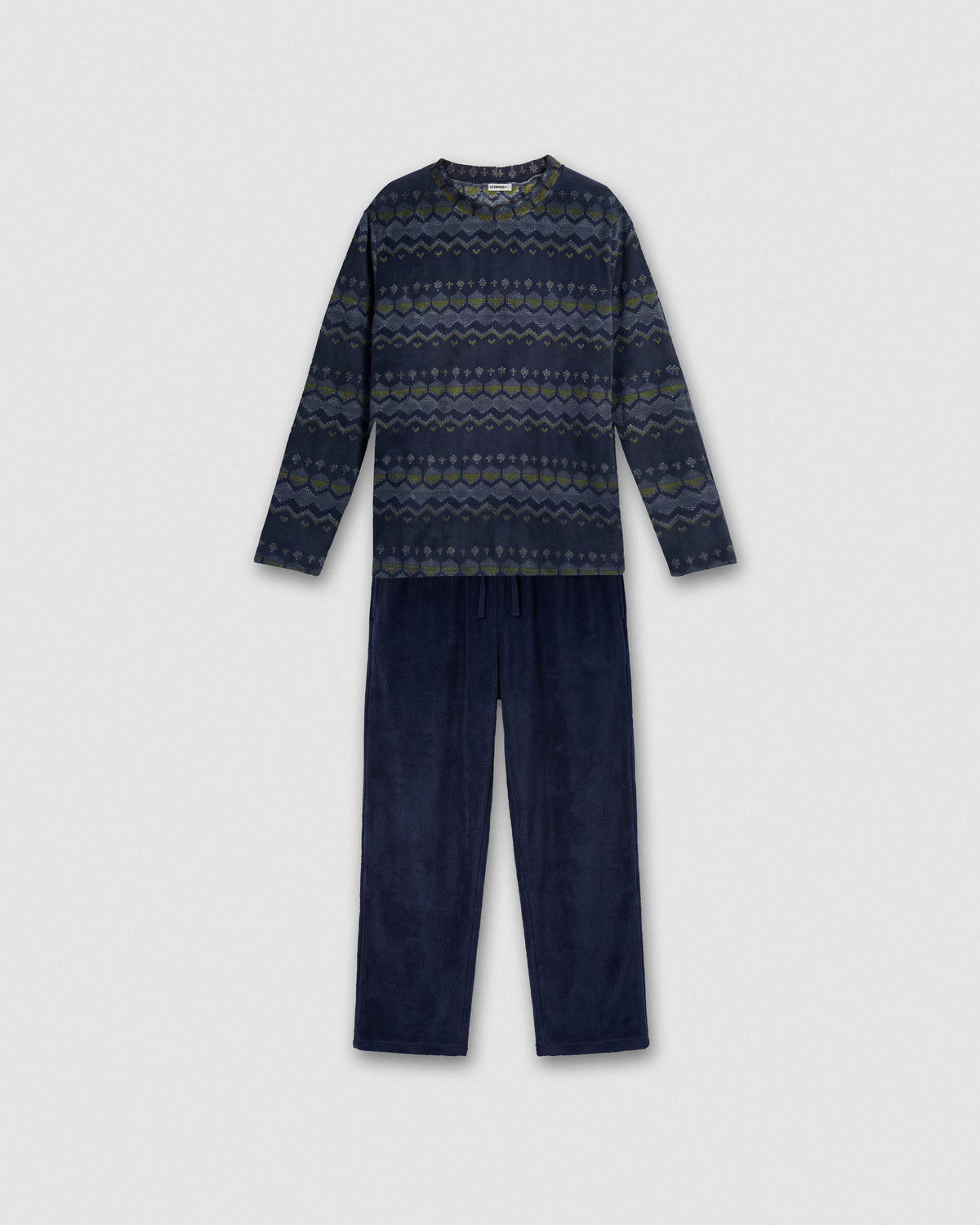 Pijama coral nore verde agua