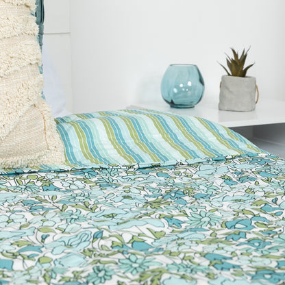 Colcha Taylor índigo boutique