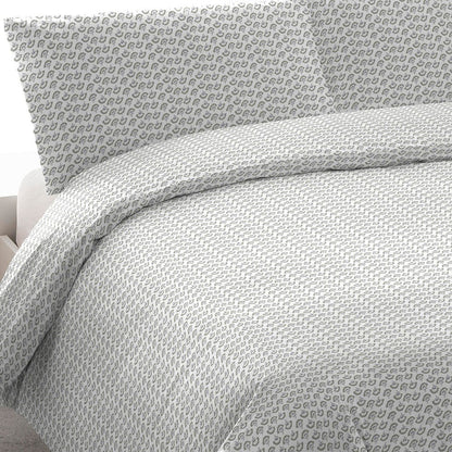 Funda nórdica algodón percal Diana verde tiffany