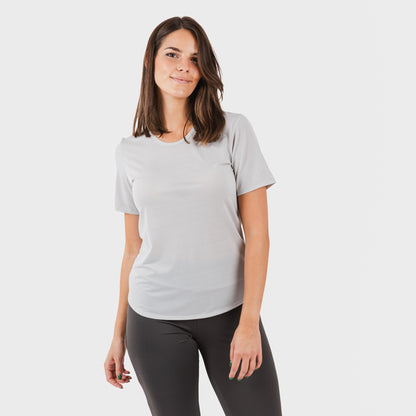 Conjunto deportivo leggings largo mujer gris perla - marengo