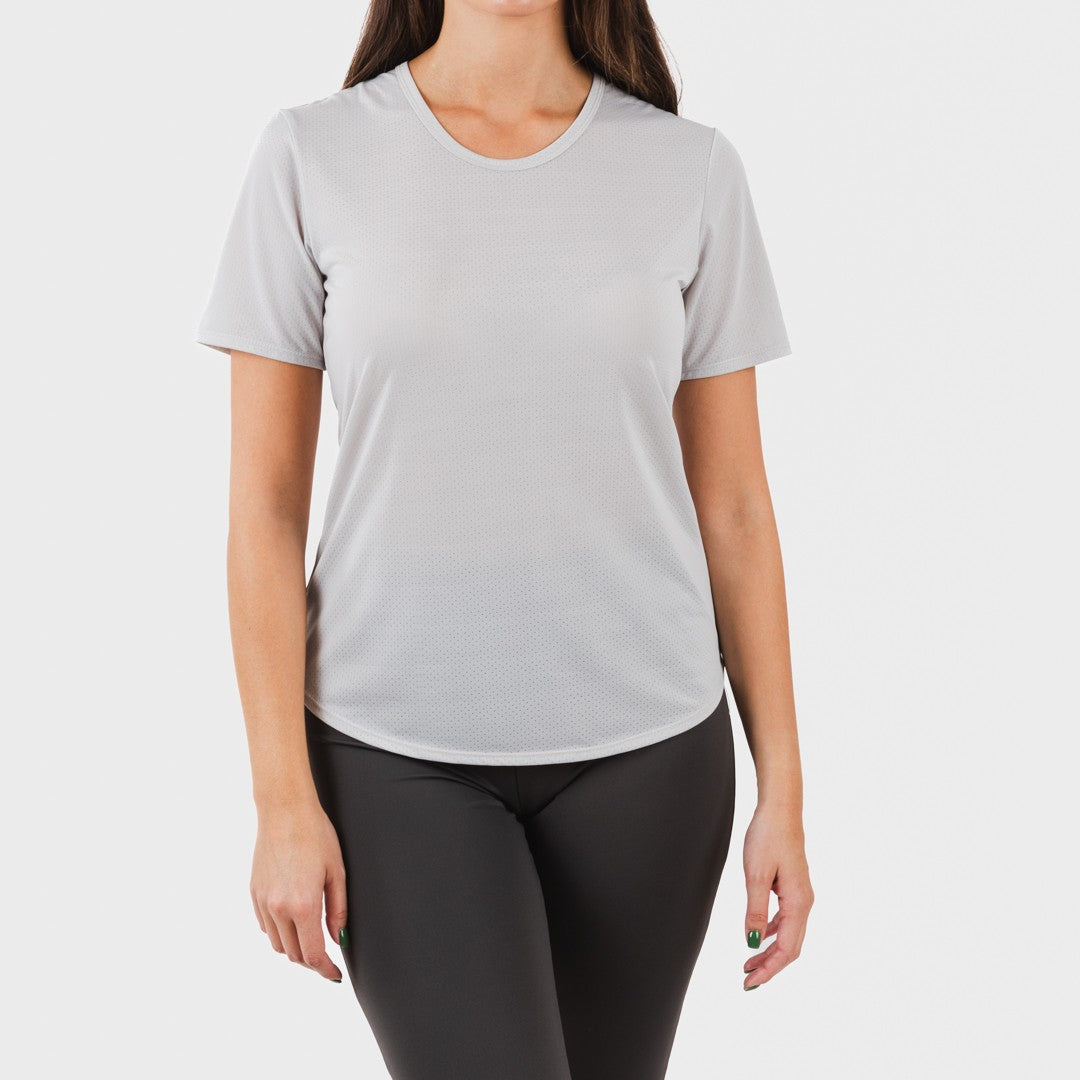 Conjunto deportivo leggings largo mujer gris perla - marengo