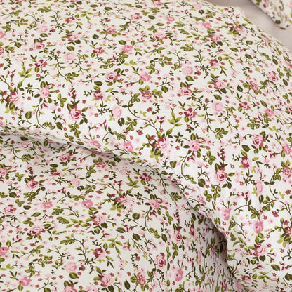 Funda nórdica algodón Pia rosa