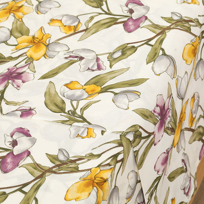 SET LENZUOLA PERCALE ALG MAGNOLIO