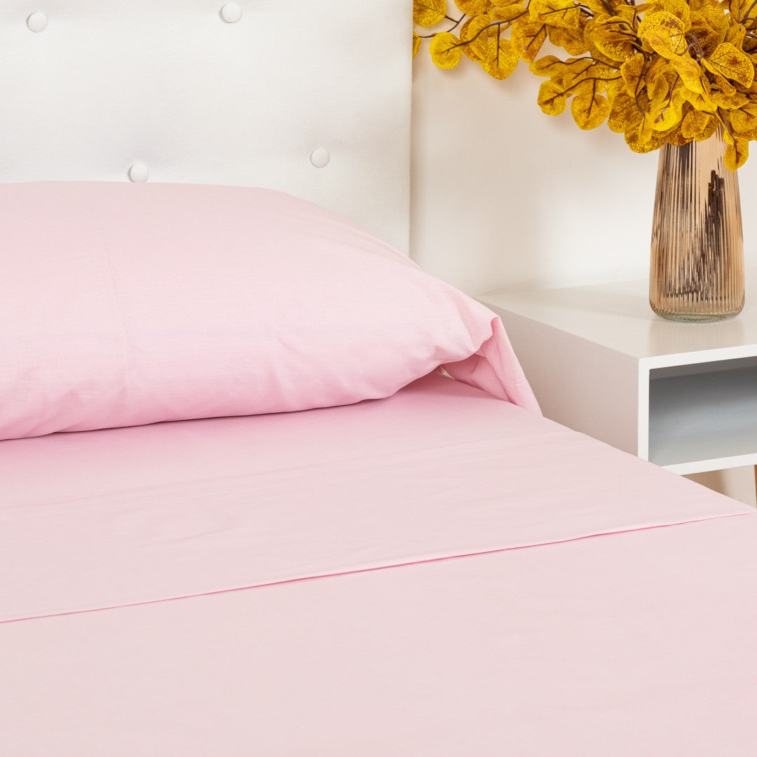 Juego de sábanas lisas