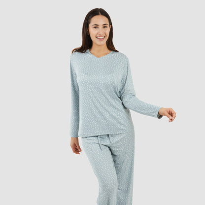 Pijama largo mujer soft Anita indigo