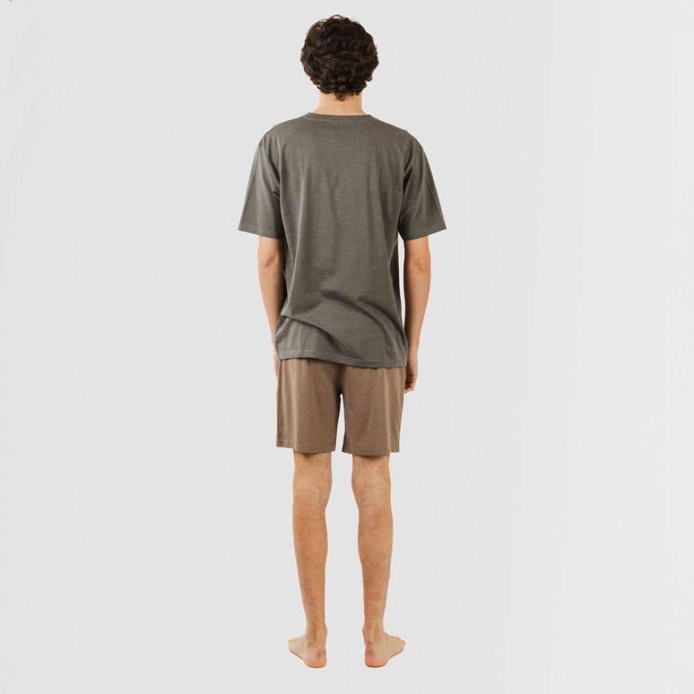 PIJAMA CURT HOME C/BOTONS LLIS