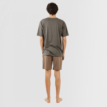 PIJAMA CURT HOME C/BOTONS LLIS