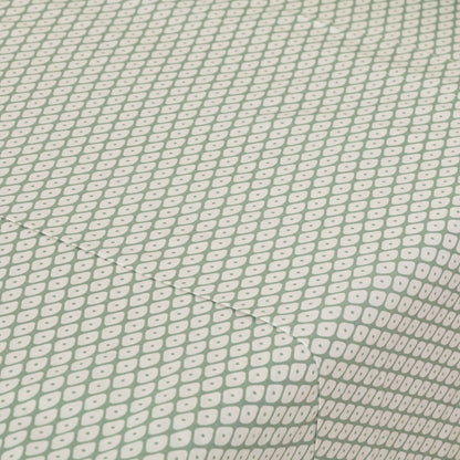 Conjunto de lençóis de algodão verde Columbus