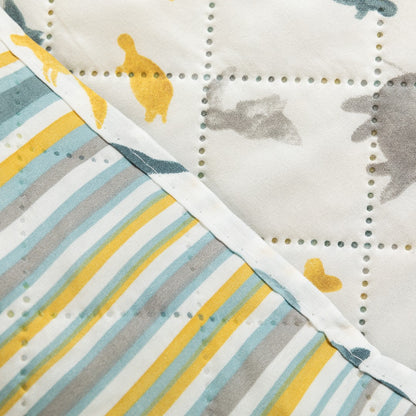 Colcha bouti Jimmy índigo