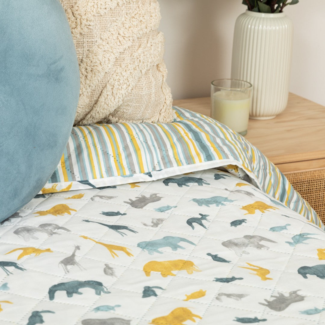 Colcha bouti Jimmy índigo