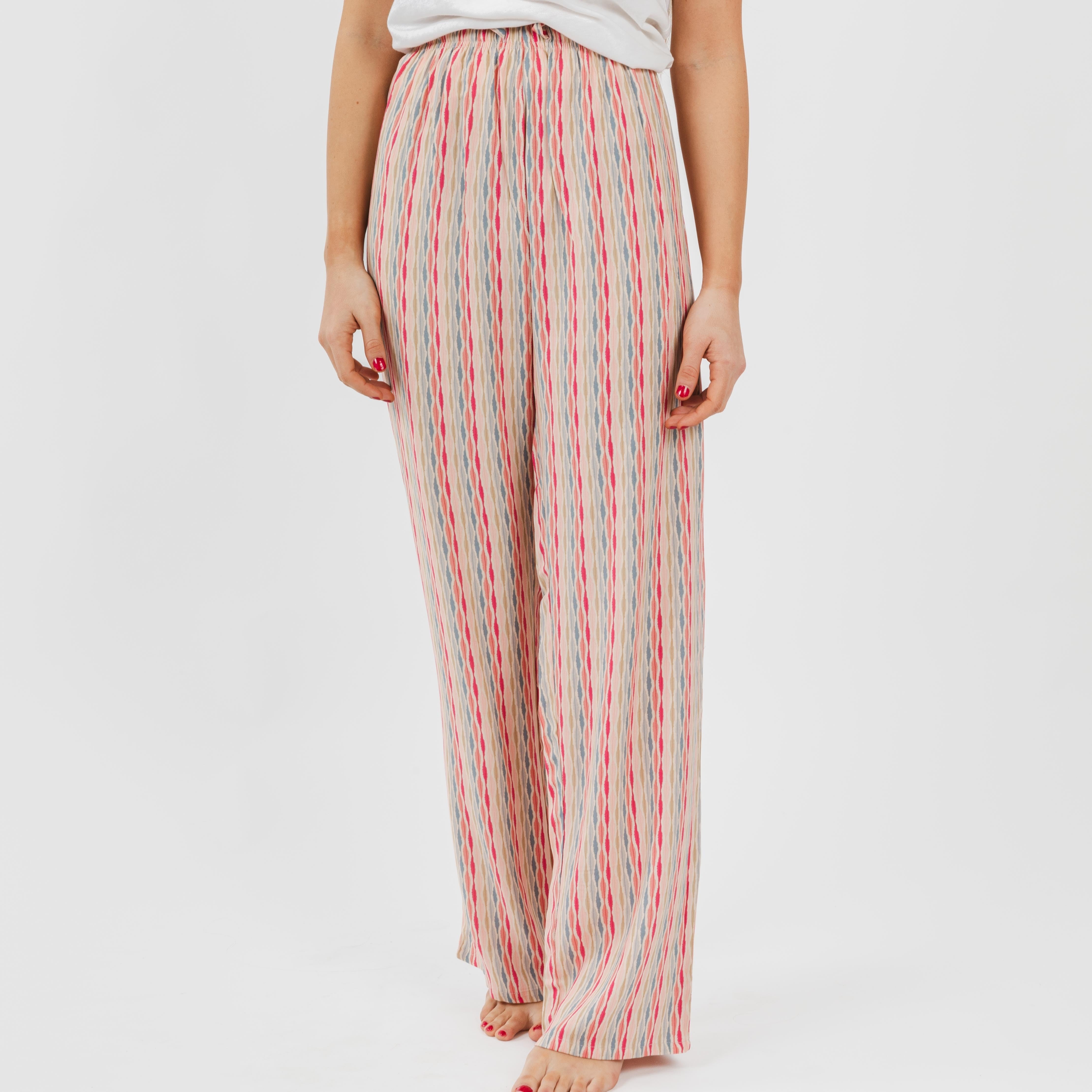 PANTALONI VILLA IN VISCOSA