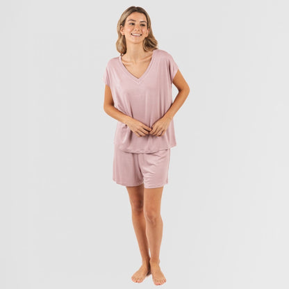 PIJAMA CRT M/FLUIDA MUJER VISCOSA LISO