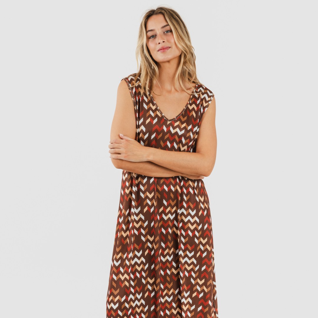 VESTIDO LARGO TIRANTE SOFT ANDONI