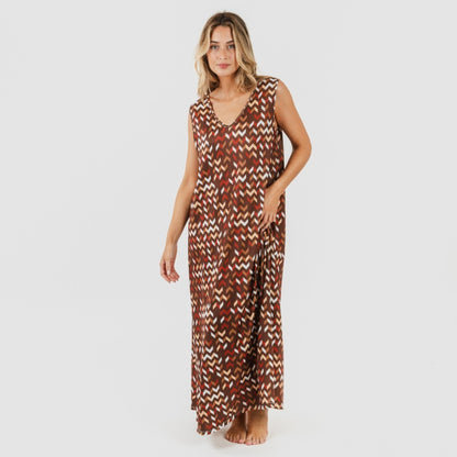 VESTIDO LARGO TIRANTE SOFT ANDONI