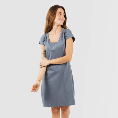 Blusón algodón liso