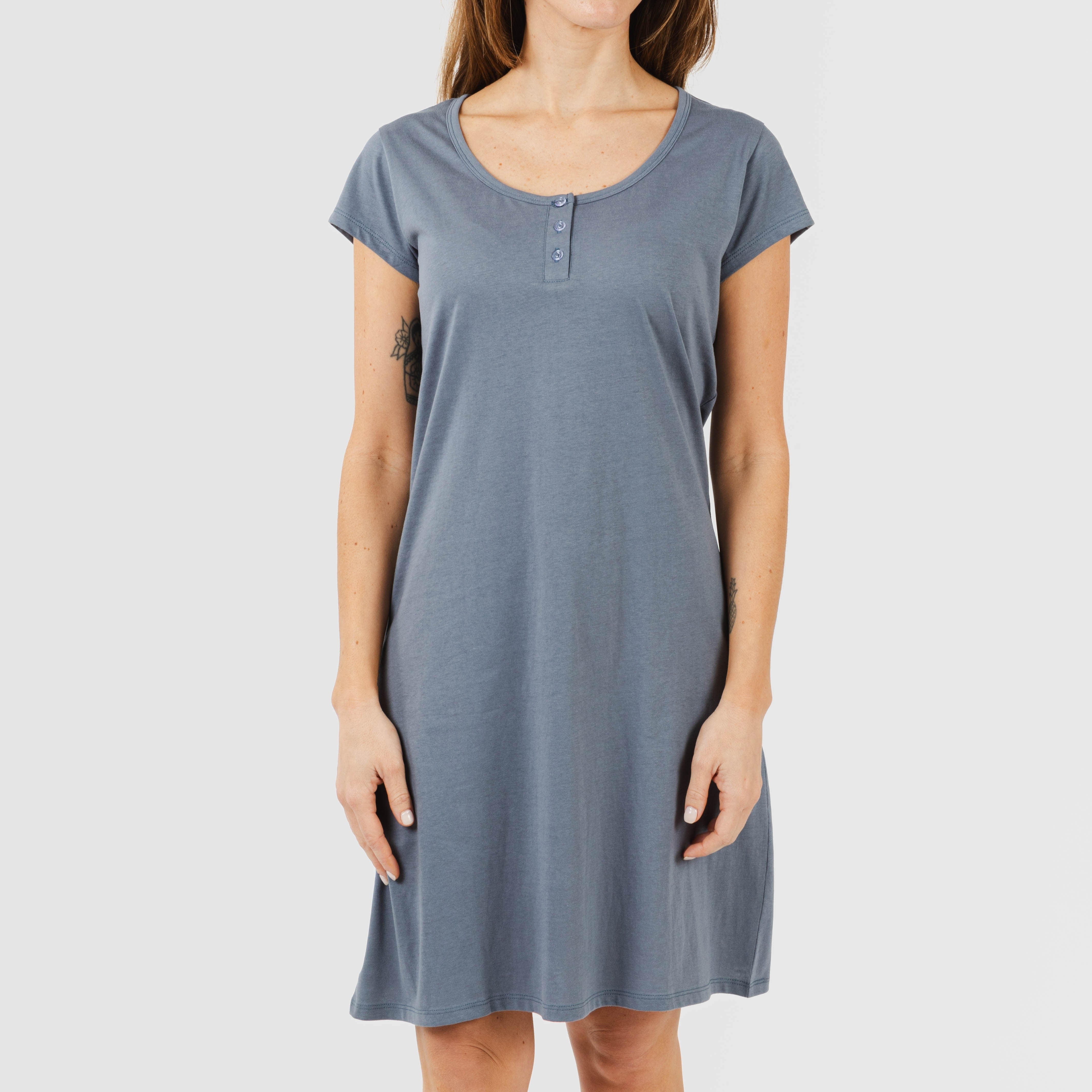 Blusón algodón liso