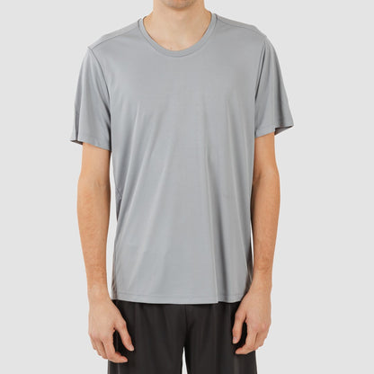 Conjunto deportivo corto tecnico hombre perla marengo