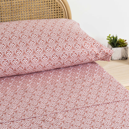Set di lenzuola in cotone mazzuno rev
