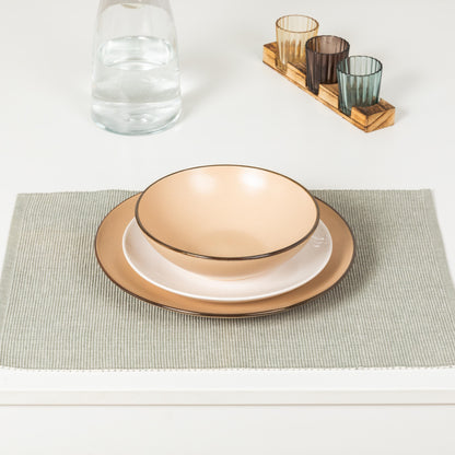 Toalha de mesa individual lisa