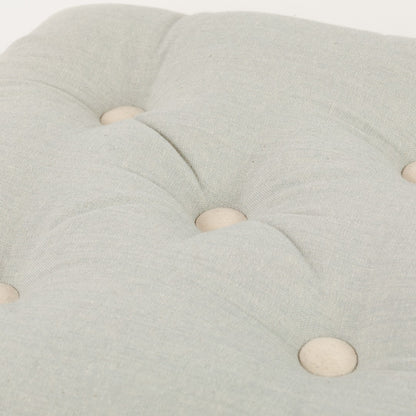 CUSCINO IN COTONE TINTA UNITA CON BOTTONI 0031