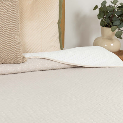 Colcha doble tela jacquard Punto