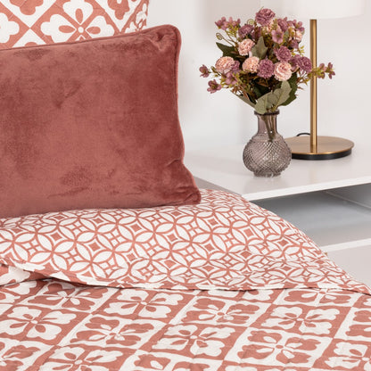 Colcha bouti Simona marsala