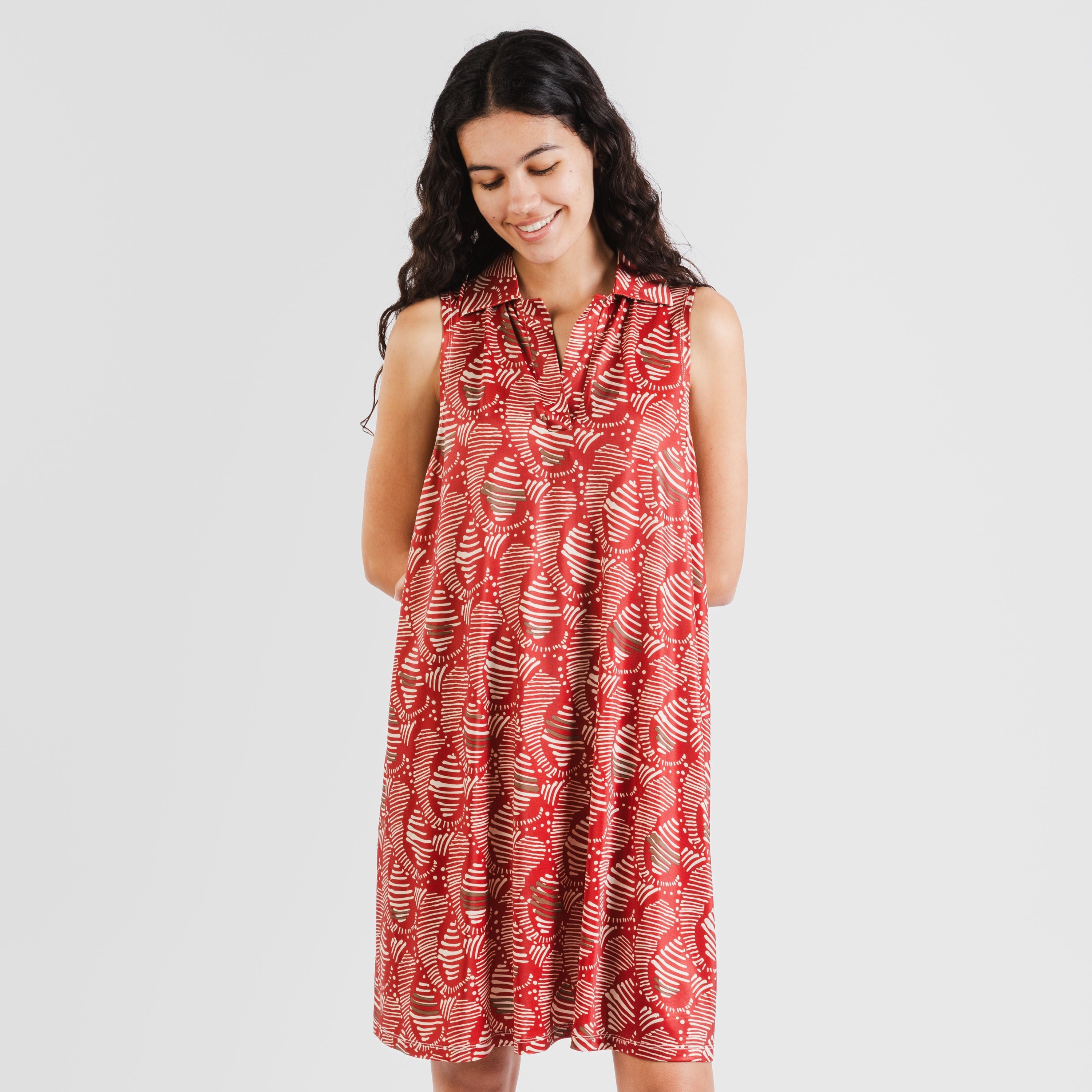 ABITO ZUMAIA CON SCOLLO A REVERS MORBIDO CRT