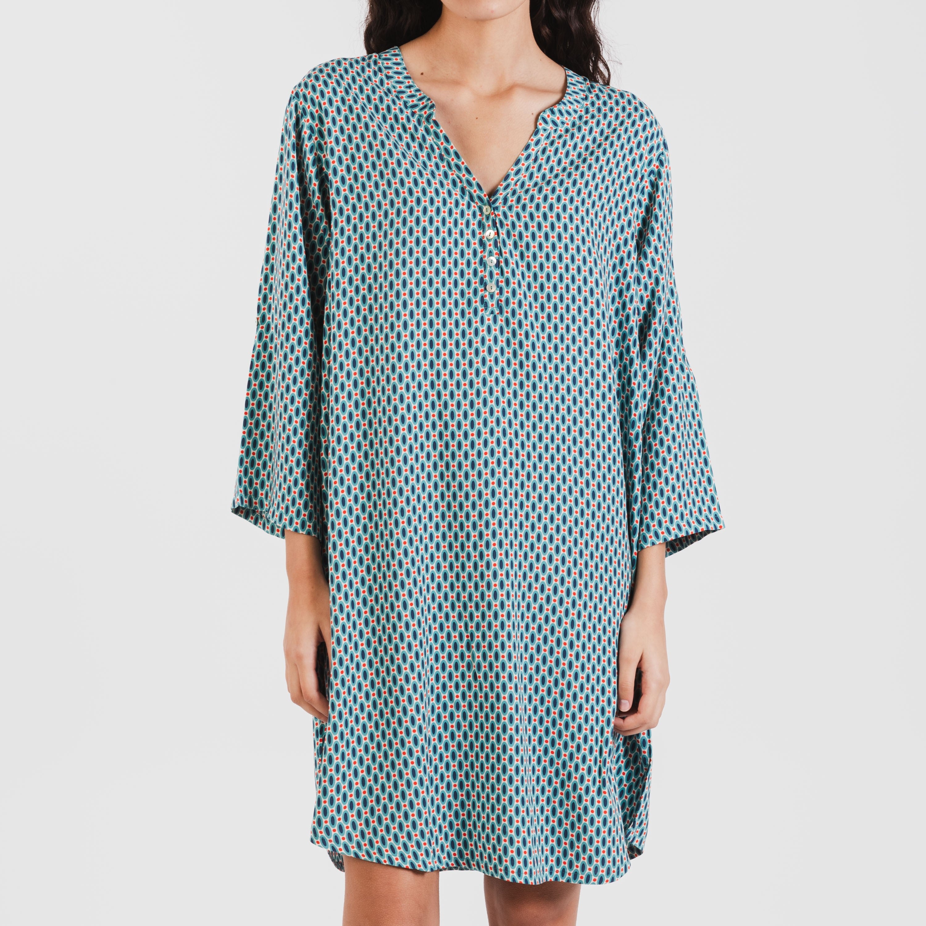 Camisola viscosa Dueña azul