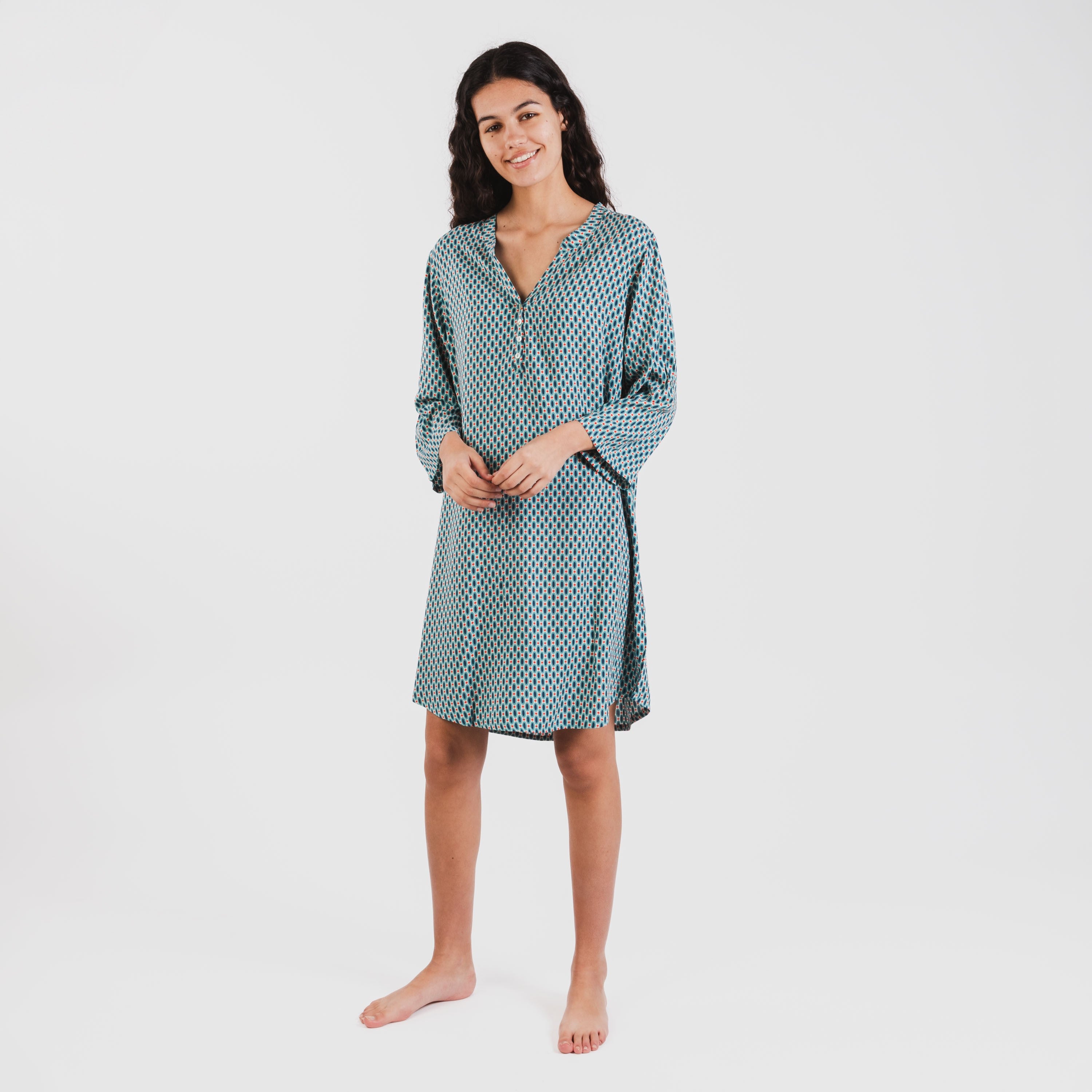 Camisola viscosa Dueña azul