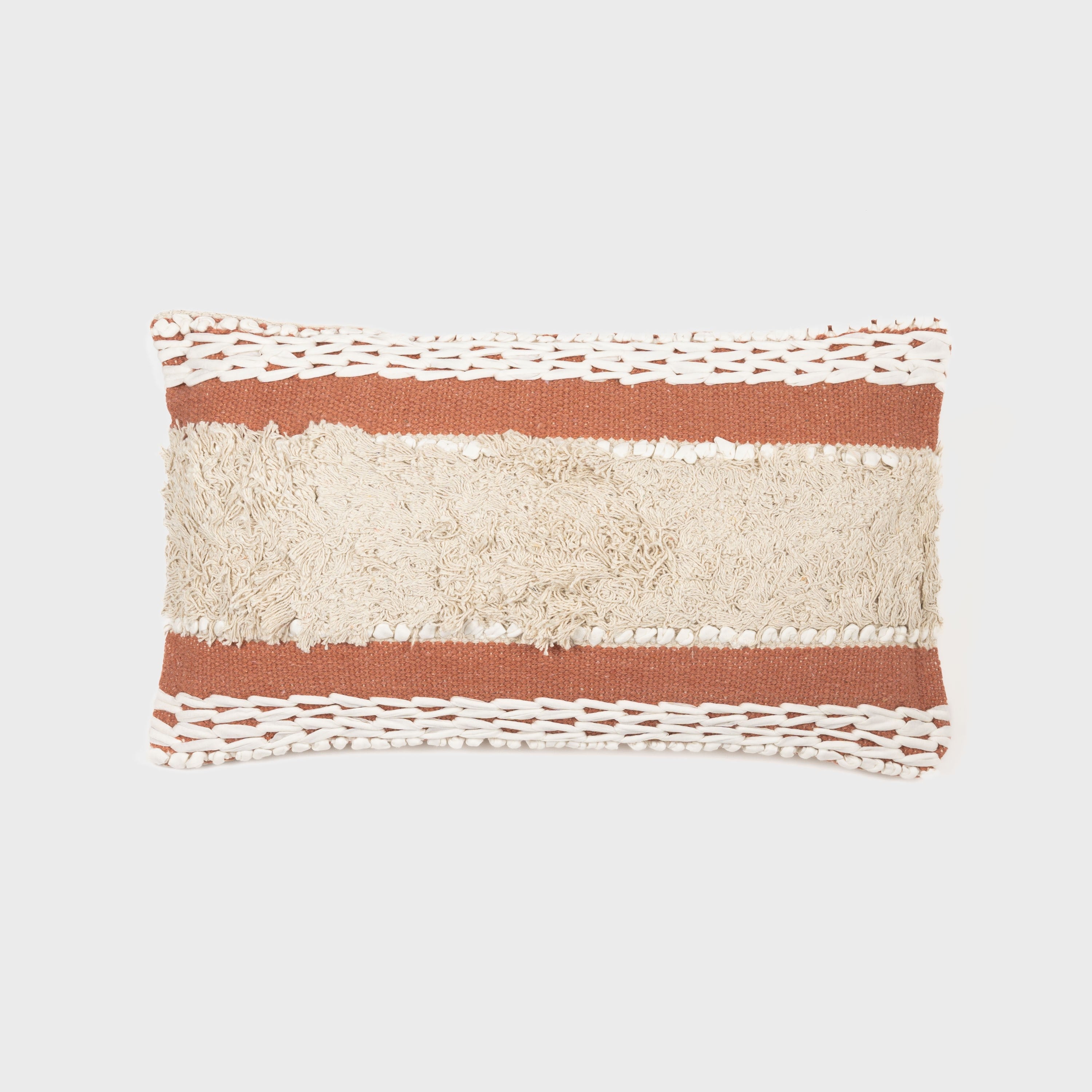 Cojín rectangular algodón 30x50 Domus - funda + relleno