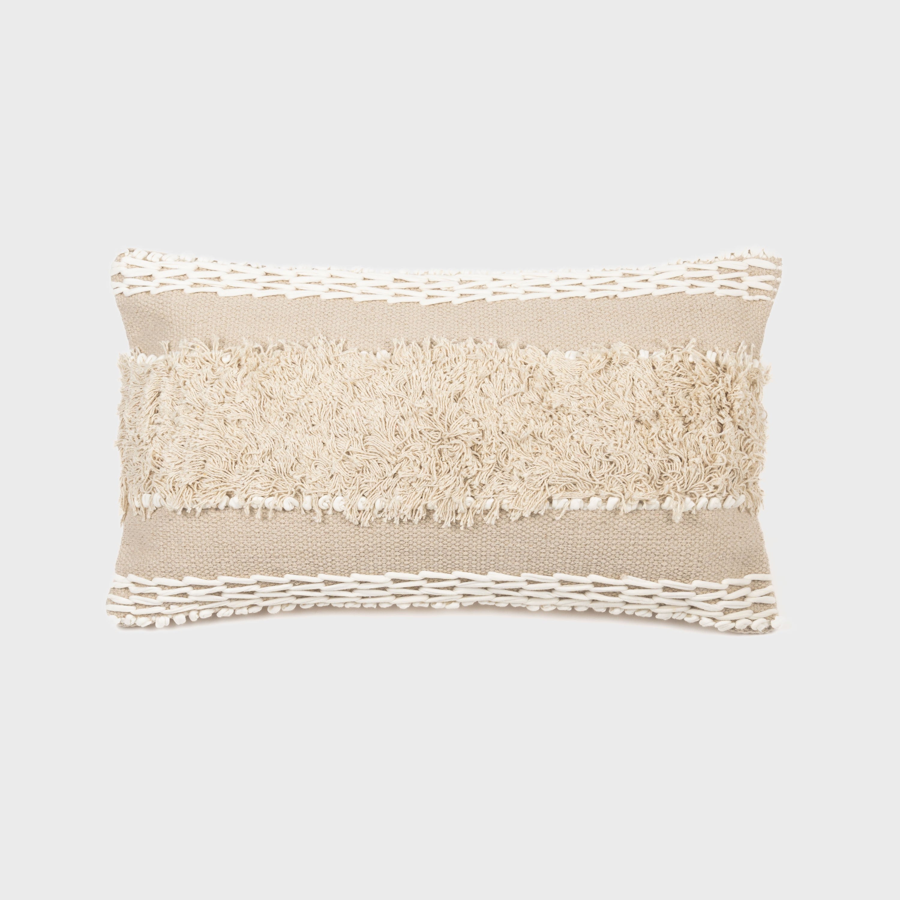 Cojín rectangular algodón 30x50 Domus - funda + relleno