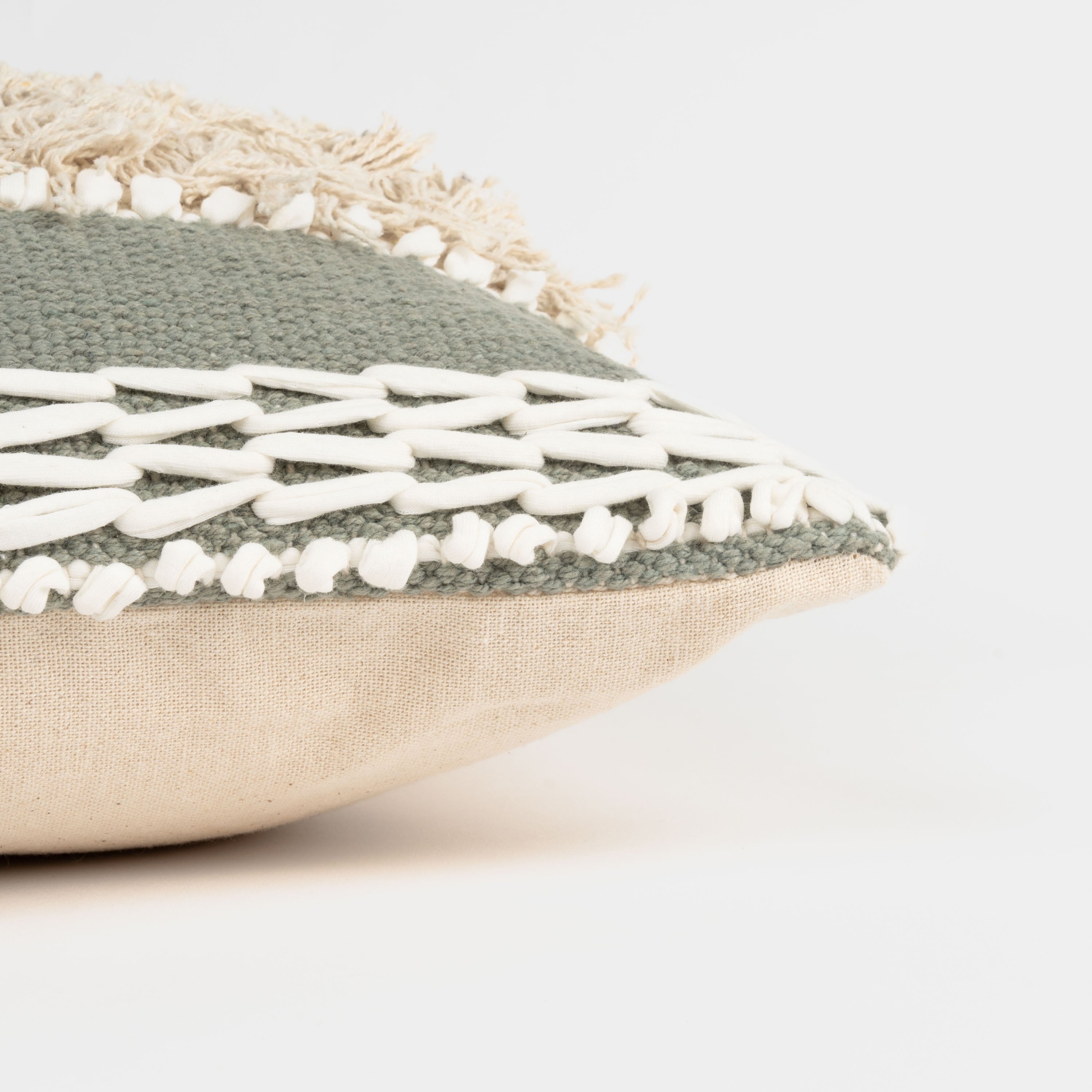 Cojín rectangular algodón 30x50 Domus - funda + relleno