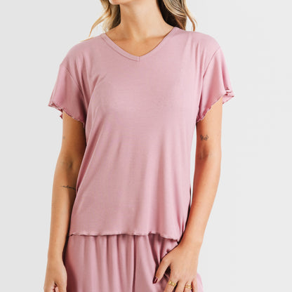 PIJAMA CRT M/CRT DONA CANALE VISCOSA LLIS