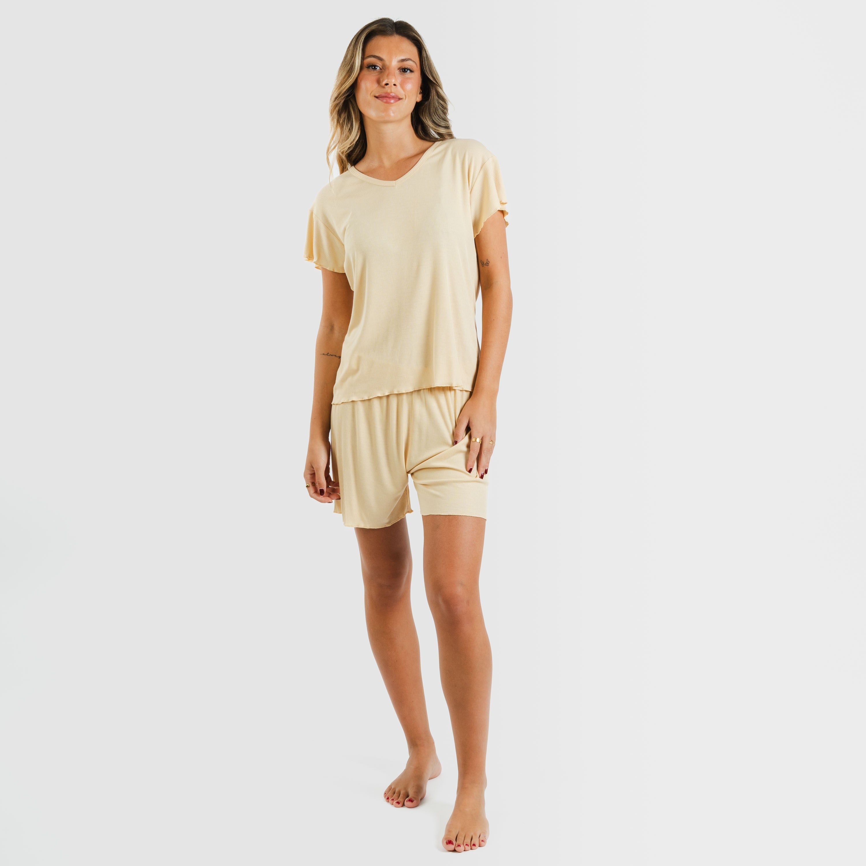 PIJAMA CRT M/CRT DONA CANALE VISCOSA LLIS