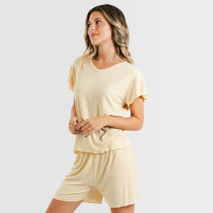 PIJAMA CRT M/CRT DONA CANALE VISCOSA LLIS