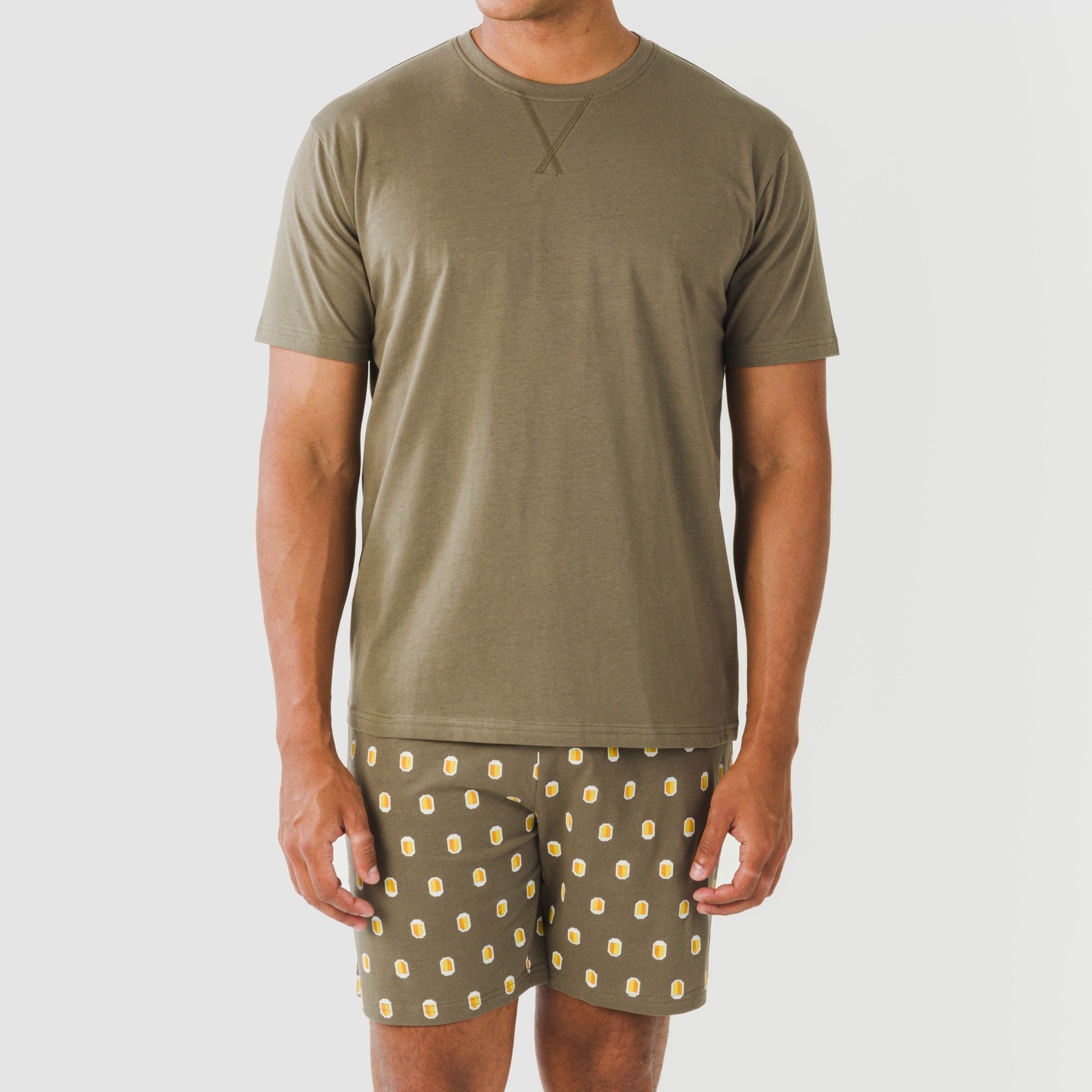 PIJAMA CURT ALG HOME TALEB