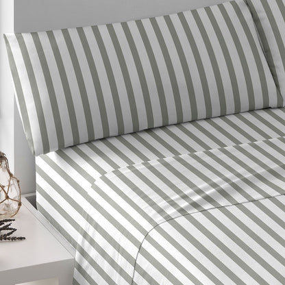 SET LENZUOLA IN PERCALE ALG A RIGHE AVILES