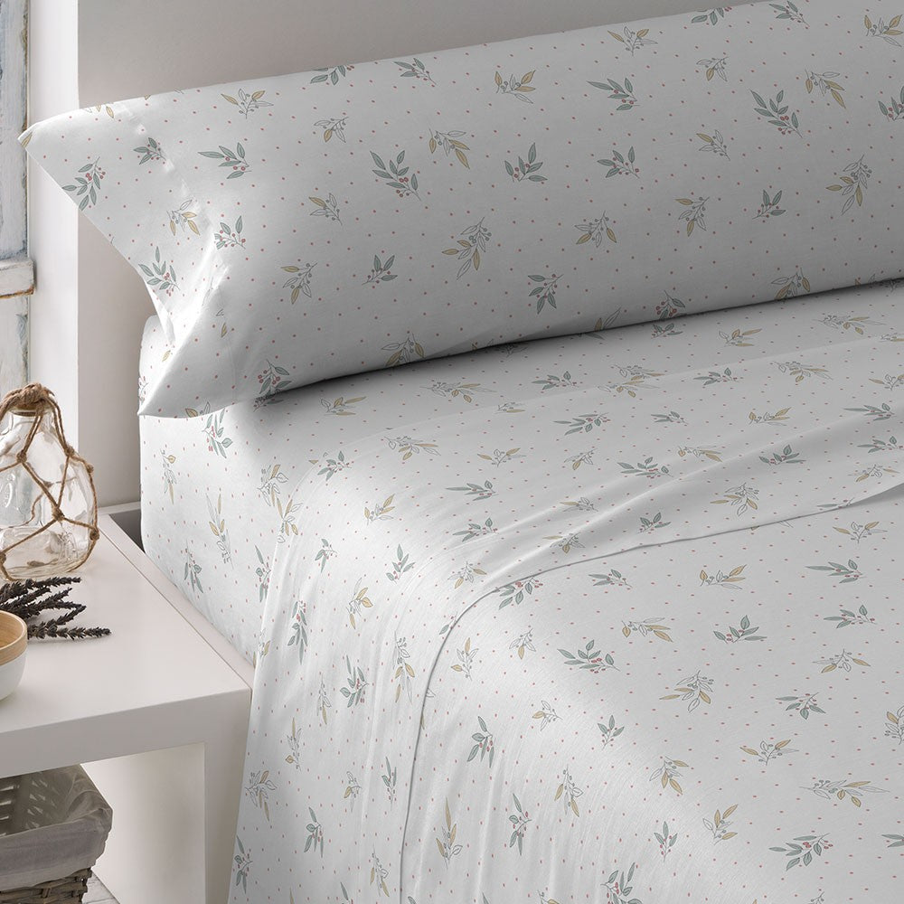 Juego de sábanas algodón percal Denita