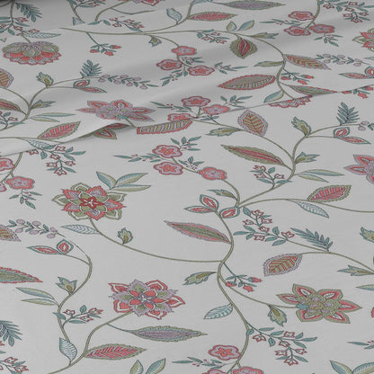 Juego de sábanas algodón percal Rosaura