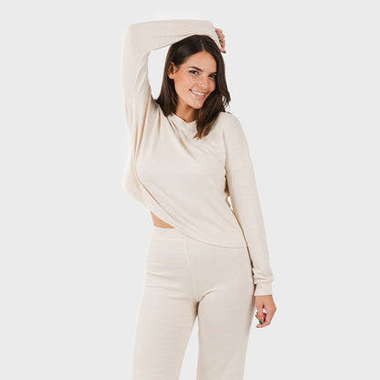 PIJAMA ANGORINA DONA SOLID