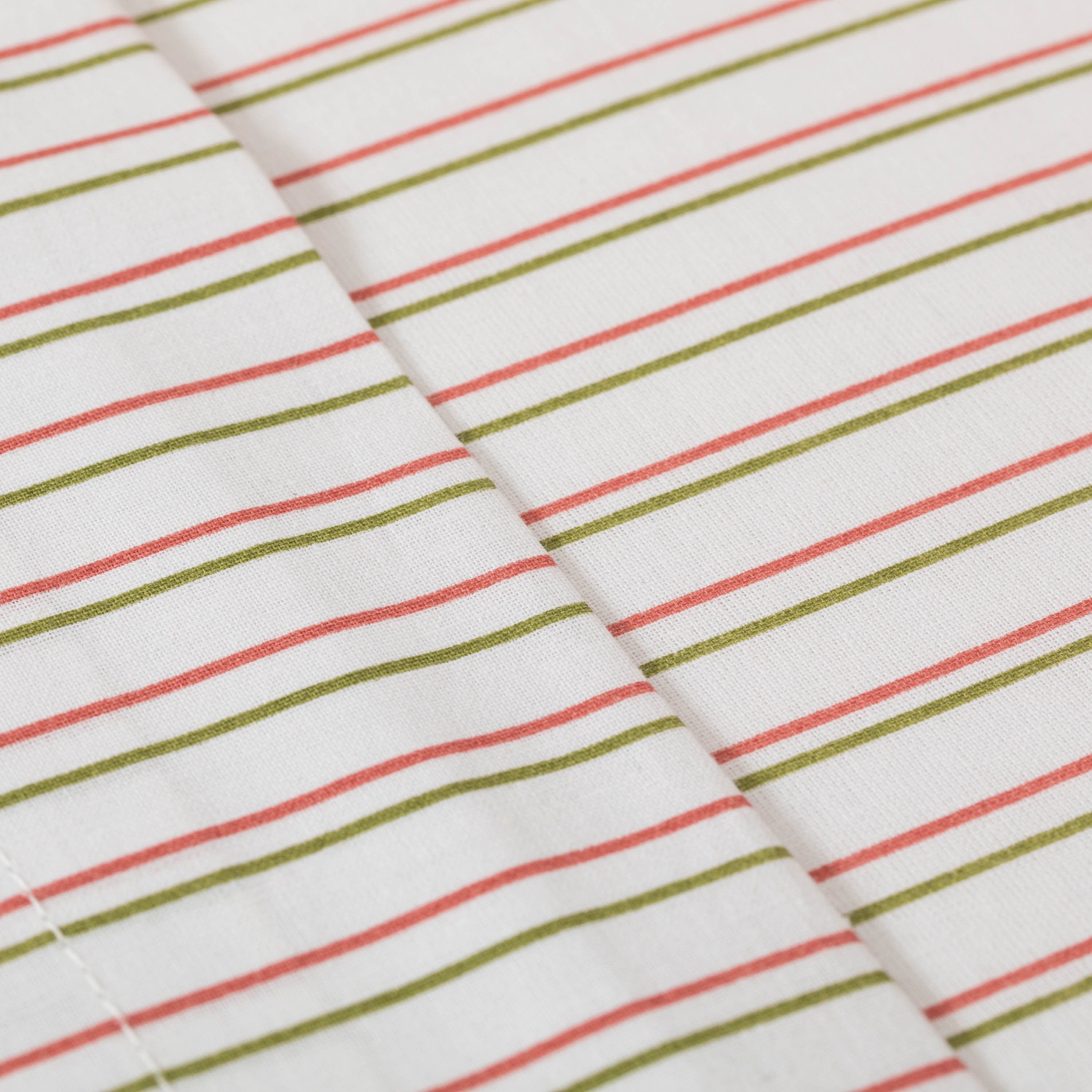 Juego de sábanas algodón Raya Dula