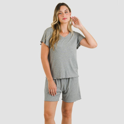 PIJAMA CRT M/CRT DONA CANALE VISCOSA LLIS