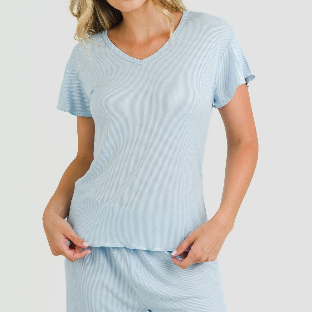 PIJAMA CRT M/CRT DONA CANALE VISCOSA LLIS