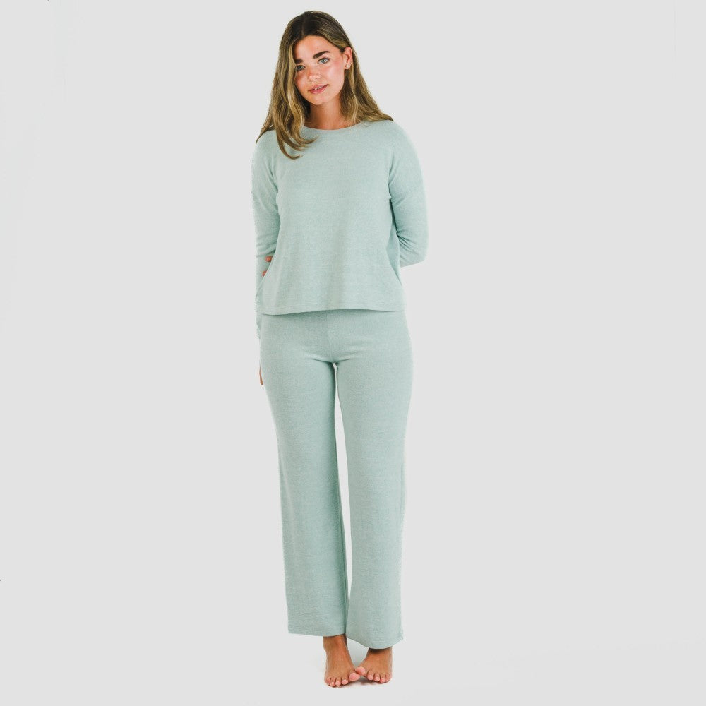 PIJAMA ANGORINA DONA SOLID